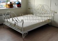 Кровать кованая двуспальная изготовление под заказ в Барнауле с доставкой по России. Гефест-Барнаул