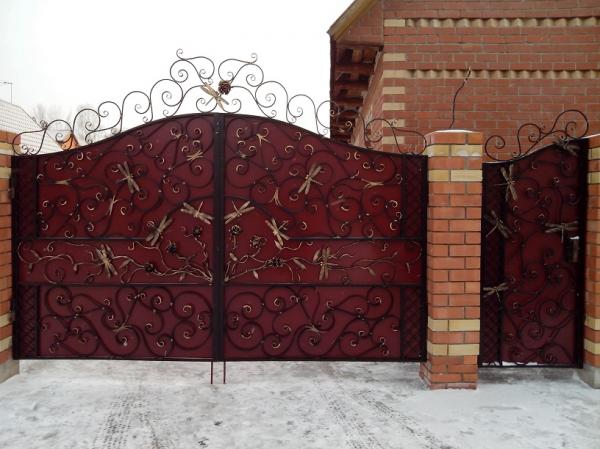 ворота и калитки производитель artkovka72.ru   ИП Плындин В.А